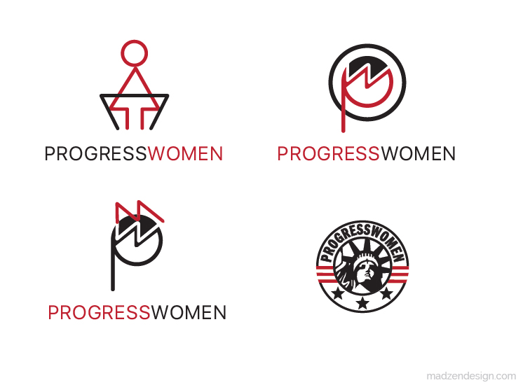ProgressWomen logo ideas